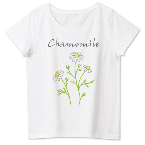 花柄Tシャツ